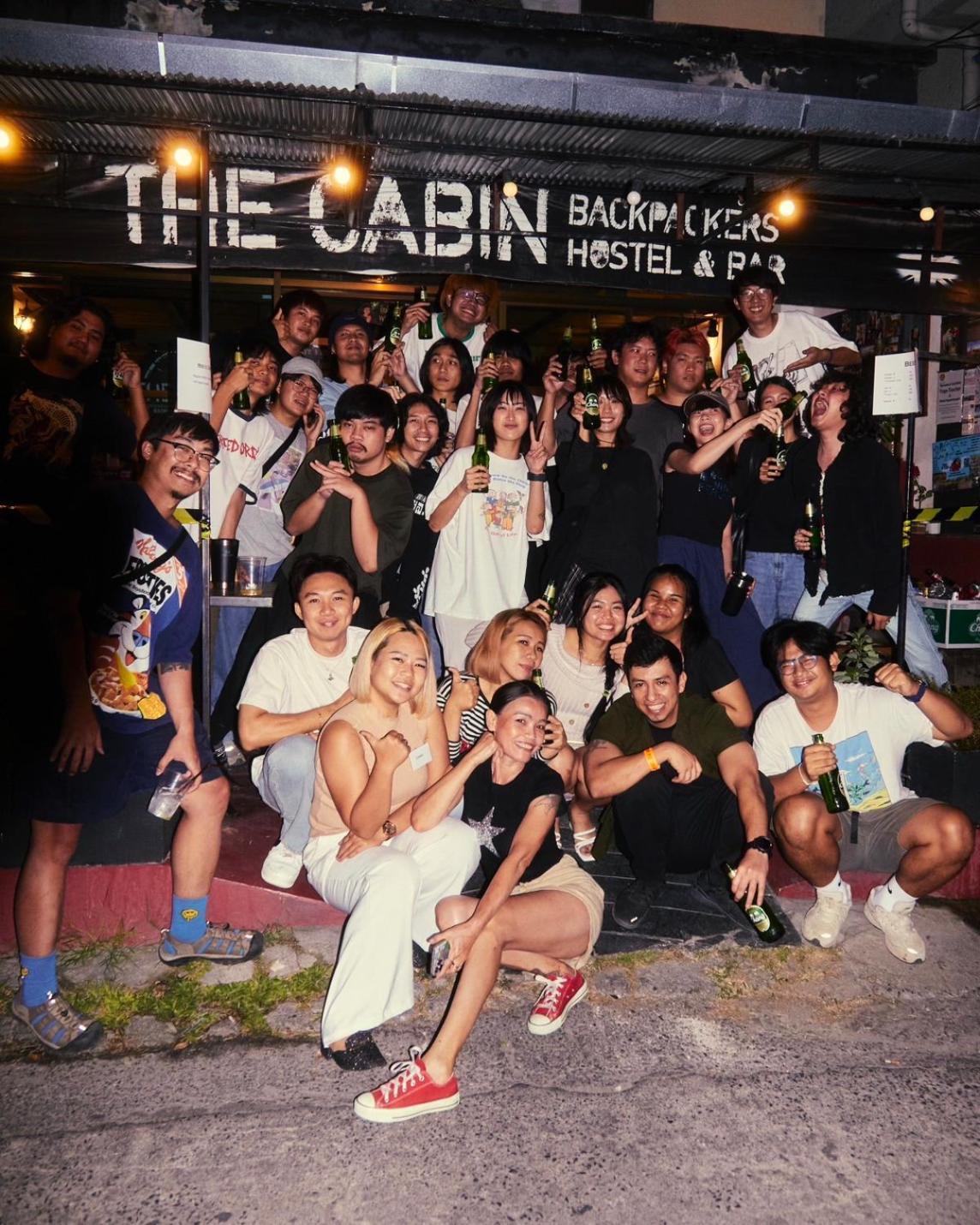 The Cabin Backpackers Hostel & Bar Chiang Mai Zewnętrze zdjęcie